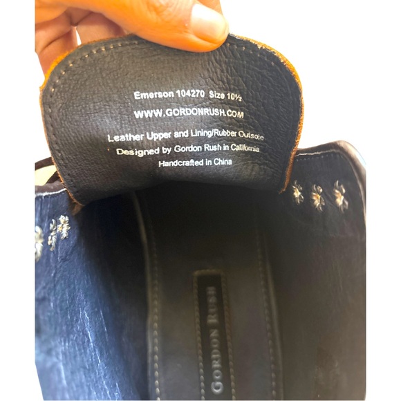 Gordon Rush Stafford Leather Boots Size 10.5 Men’s - Picture 9 of 9